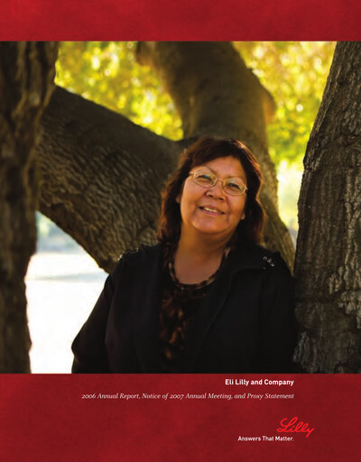 Thumbnail Eli Lilly Annual Report 2006