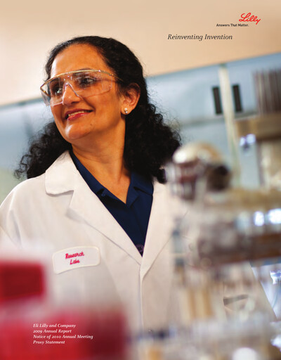 Thumbnail Eli Lilly Annual Report 2009