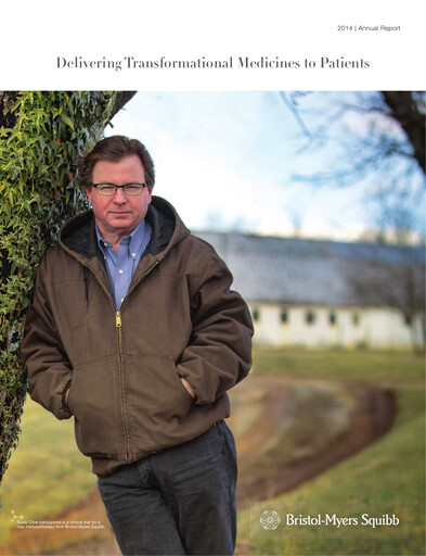 Thumbnail Bristol-Myers Squibb Annual Report 2014