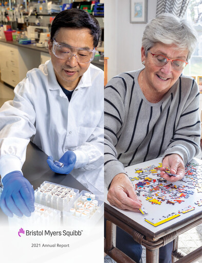 Thumbnail Bristol-Myers Squibb Annual Report 2021