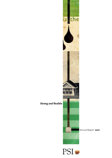 Thumbnail PSI Software Annual Report 2001