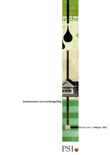 Thumbnail PSI Software Half-year Report 2002-h1