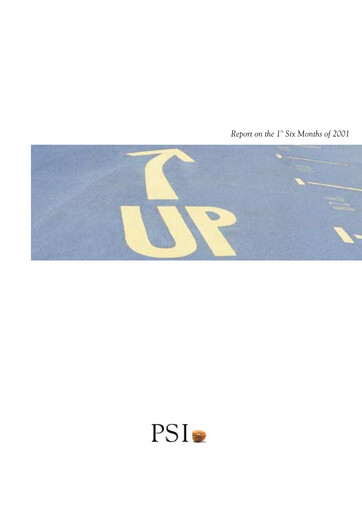 Thumbnail PSI Software Half-year Report 2001-h1