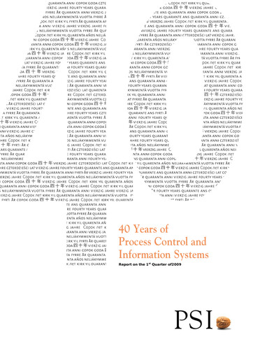 Thumbnail PSI Software Quarterly Report 2009-q1