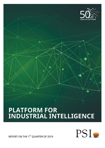 Thumbnail PSI Software Quarterly Report 2019-q1