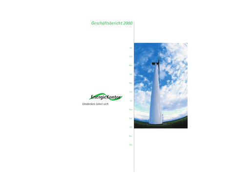 Thumbnail Energiekontor Annual Report 2000