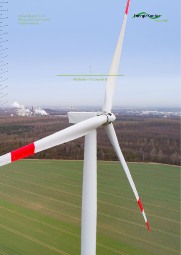 Vorschaubild Energiekontor Jahresbericht 2016