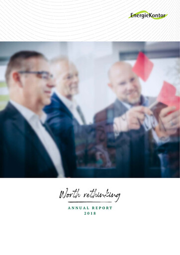 Vorschaubild Energiekontor Jahresbericht 2018