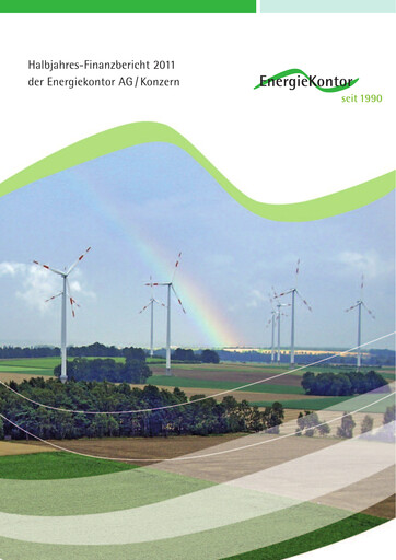Thumbnail Energiekontor Half-year Report 2011-h1