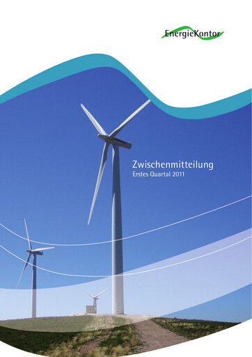 Thumbnail Energiekontor Quarterly Report 2011-q1