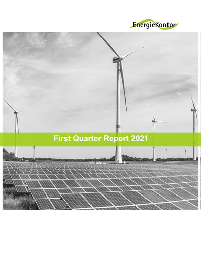 Vorschaubild Energiekontor Quartalsbericht 2021-q1