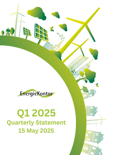 Vorschaubild Energiekontor Quartalsbericht 2025-q1
