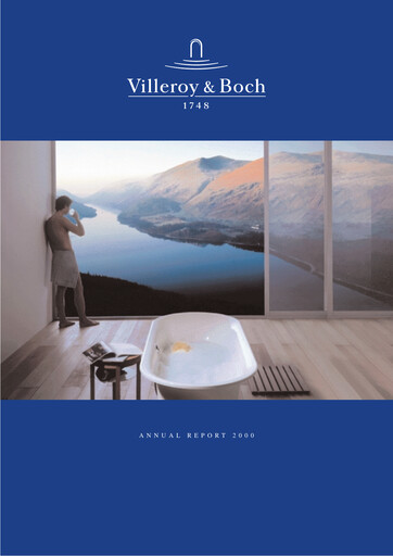 Thumbnail Villeroy & Boch Annual Report 2000
