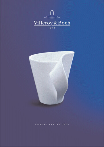 Thumbnail Villeroy & Boch Annual Report 2004