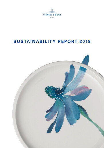 Thumbnail Villeroy & Boch Sustainability Report 2018