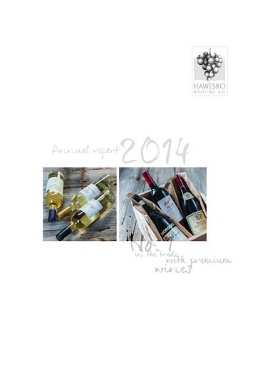 Thumbnail Hawesko Annual Report 2014