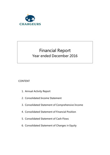 Vorschaubild Chargeurs Finanzbericht 2016