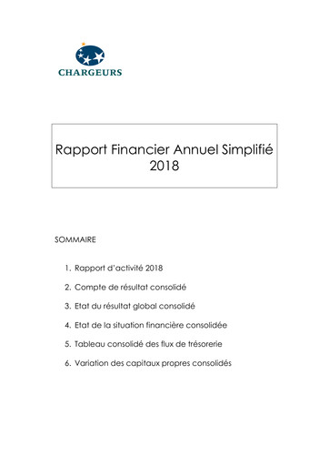 Vorschaubild Chargeurs Finanzbericht 2018
