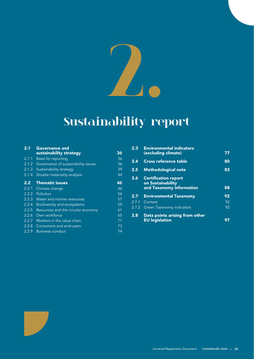 Vorschaubild Chargeurs Nachhaltigkeitsbericht 2024