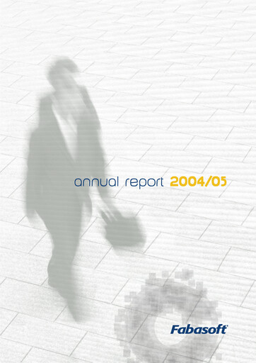 Thumbnail Fabasoft Annual Report 2004-2005