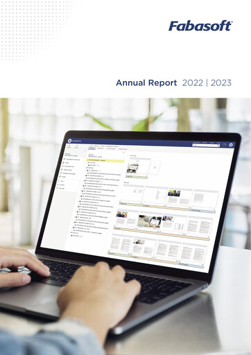 Thumbnail Fabasoft Annual Report 2022-2023