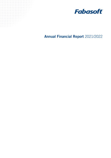 Thumbnail Fabasoft Financial Report 2021-2022