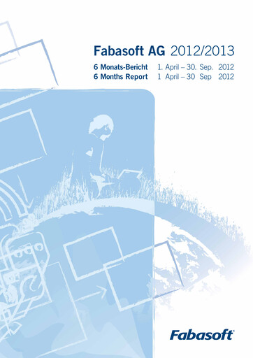 Thumbnail Fabasoft Half-year Report 2012-2013