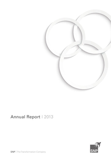 Thumbnail SNP Schneider-Neureither & Partner Annual Report 2013