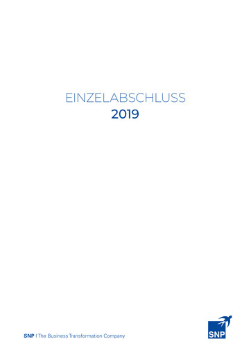 Thumbnail SNP Schneider-Neureither & Partner Financial Statement 2019
