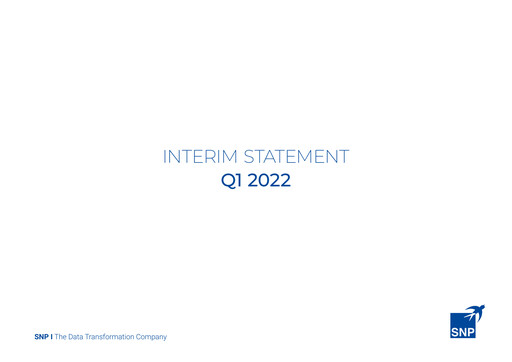 Thumbnail SNP Schneider-Neureither & Partner Quarterly Report 2022-q1