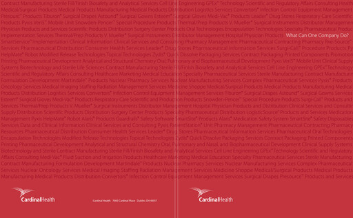 Thumbnail Cardinal Health Annual Report 2004