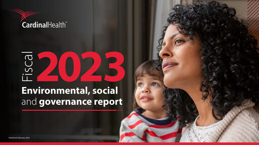 Thumbnail Cardinal Health ESG Report 2023