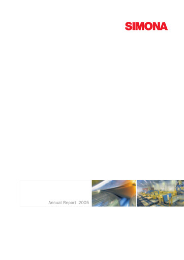 Thumbnail Simona Annual Report 2005