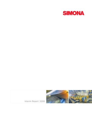 Miniature Simona Rapport semestriel 2006-h1