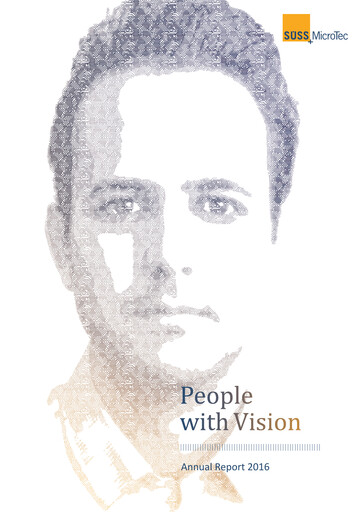 Thumbnail SÜSS MicroTec Annual Report 2016
