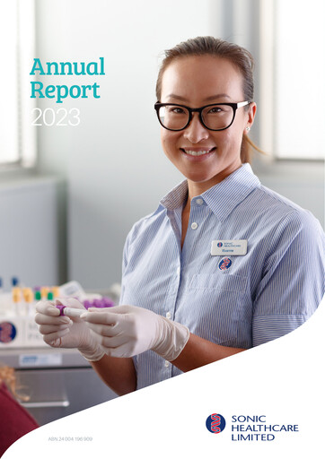 Thumbnail Sonic Healthcare Annual Report 2023