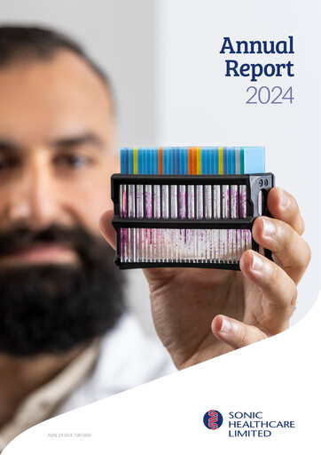 Thumbnail Sonic Healthcare Annual Report 2024