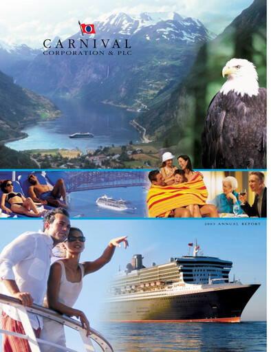 Thumbnail Carnival Corporation Annual Report 2003