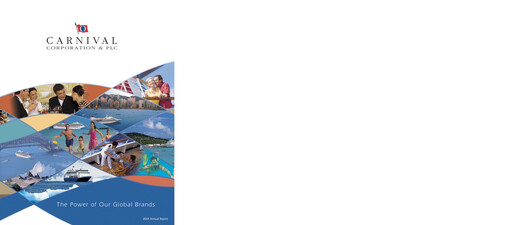 Thumbnail Carnival Corporation Annual Report 2004