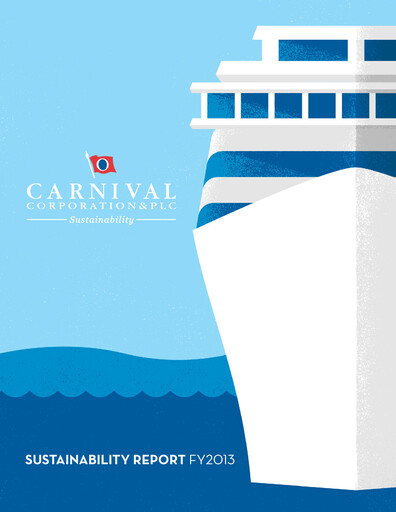 Thumbnail Carnival Corporation Sustainability Report 2013