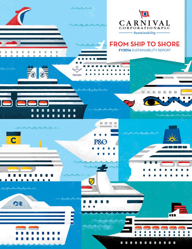 Thumbnail Carnival Corporation Sustainability Report 2014