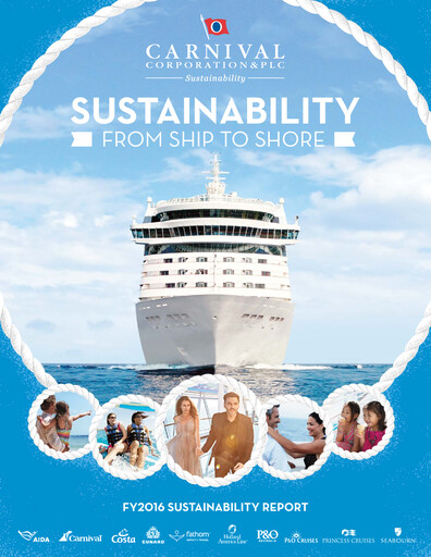 Thumbnail Carnival Corporation Sustainability Report 2016