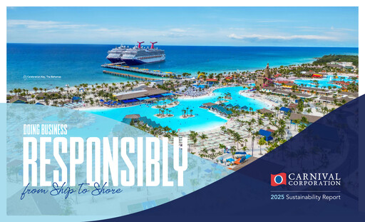 Thumbnail Carnival Corporation Sustainability Report 2025