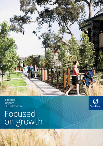Thumbnail Stockland Annual Report fy2014