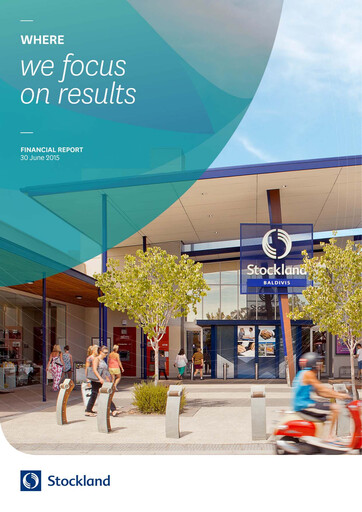 Thumbnail Stockland Annual Report fy2015