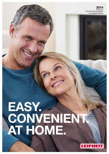 Miniature Leifheit Rapport annuel 2014