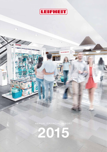 Miniature Leifheit Rapport annuel 2015