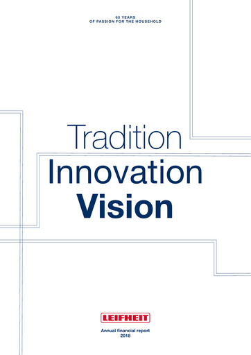 Miniature Leifheit Rapport annuel 2018