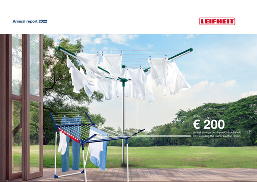 Miniature Leifheit Rapport annuel 2022