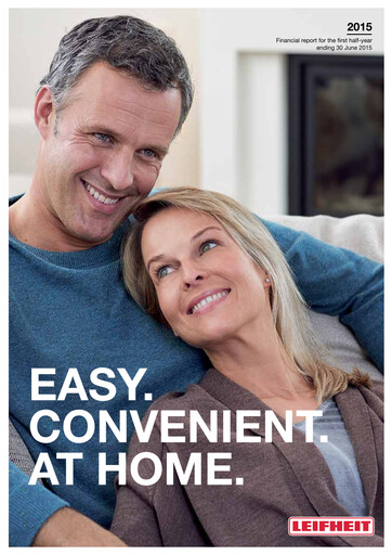 Miniature Leifheit Rapport semestriel 2015-h1